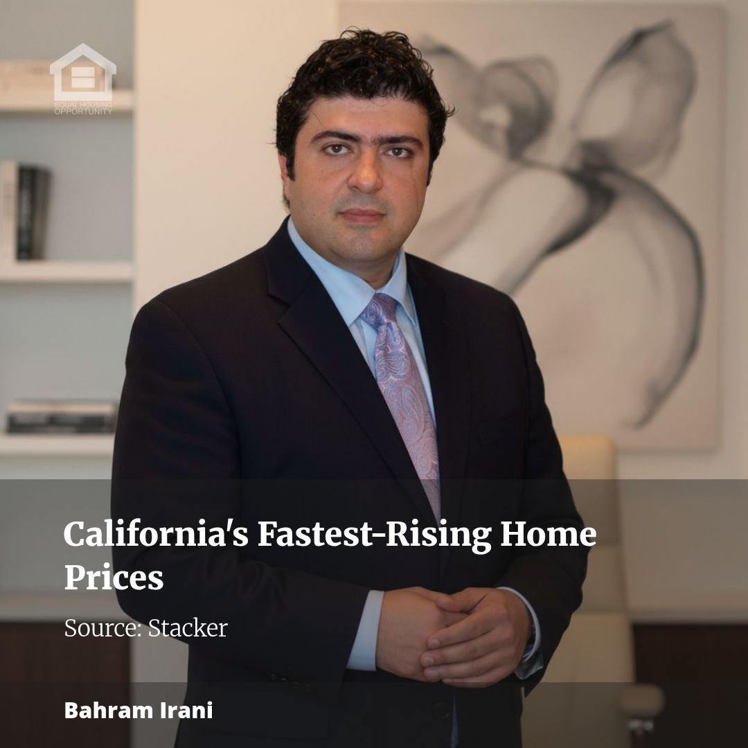 Cities with the fastest-growing home prices in California