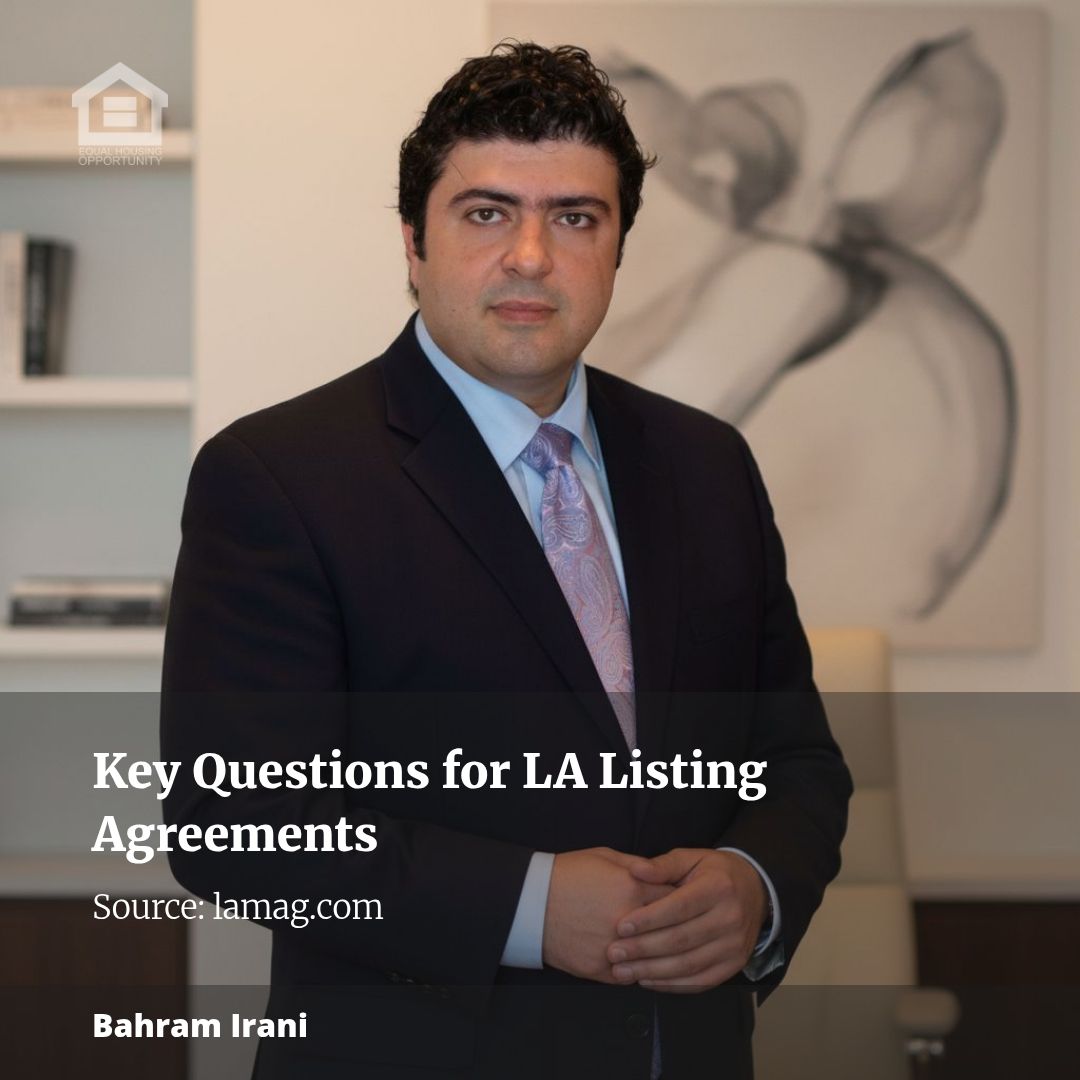 Questions to Ask Before Signing an LA Listing Agreement